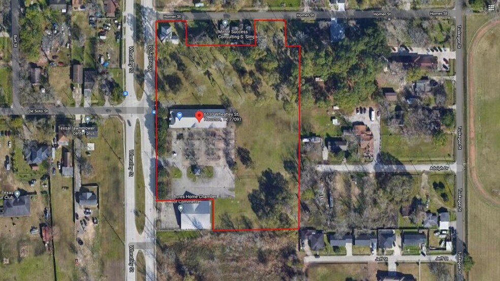 More Photos Of 6130 Wheatley St, Houston General Retail For Sale