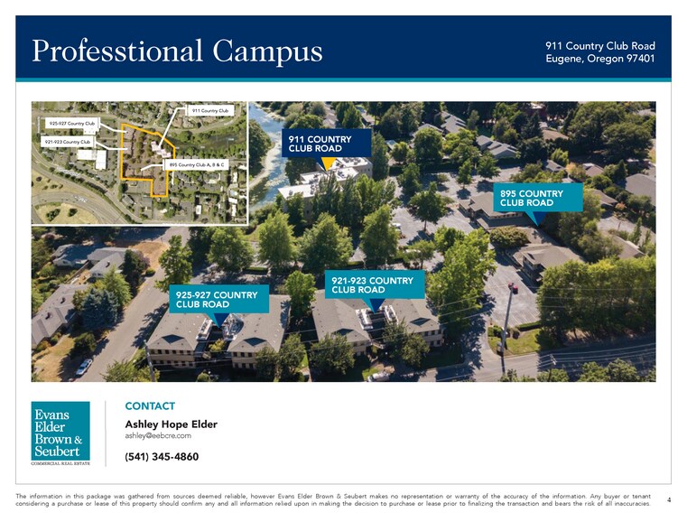 More Photos Of 911 Country Club Rd, Eugene Office For Lease