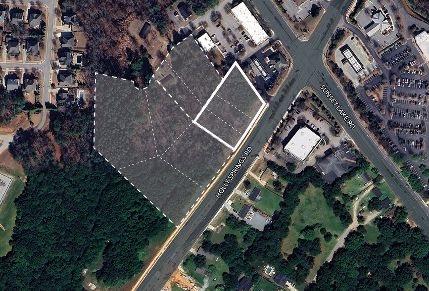 Primary Photo Of 9804 Holly Springs Rd, Holly Springs Land For Sale