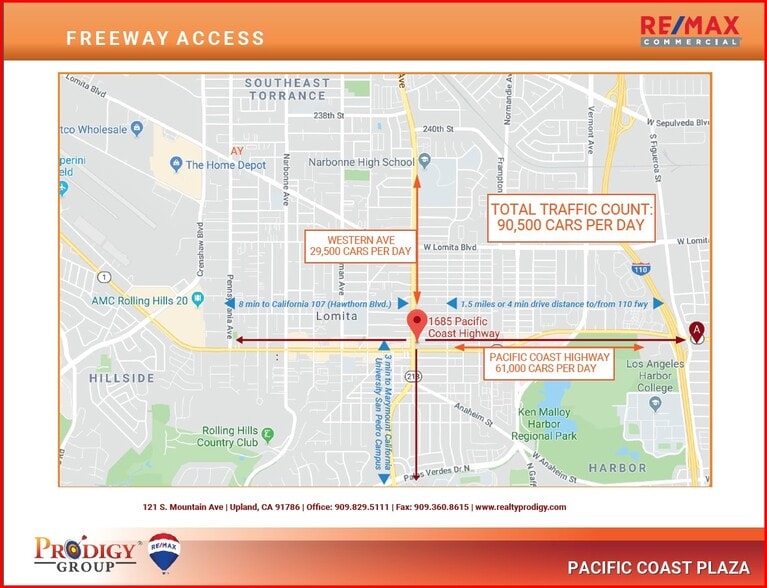 More Photos Of 1685 Pacific Coast Hwy, Harbor City Storefront For Sale