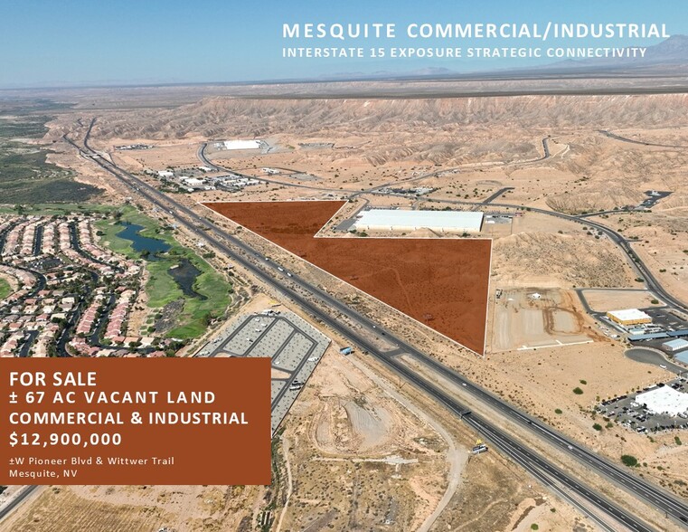 Primary Photo Of Pioneer Boulevard, Mesquite Land For Sale