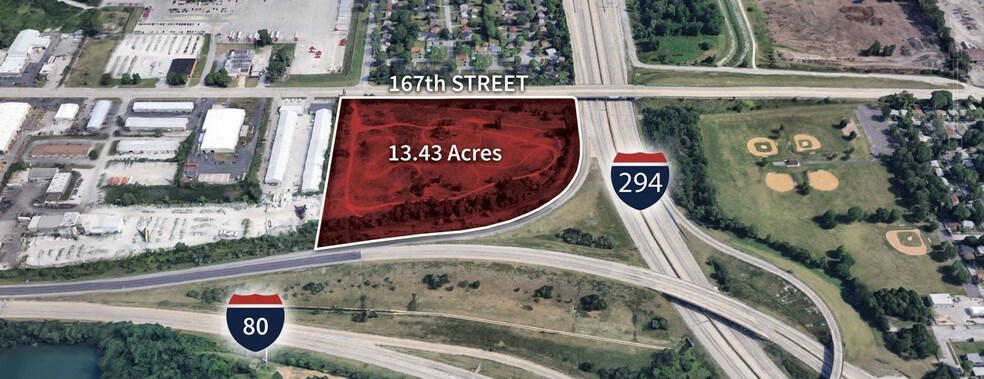 Primary Photo Of 167th Street & I-294, Hazel Crest Land For Lease