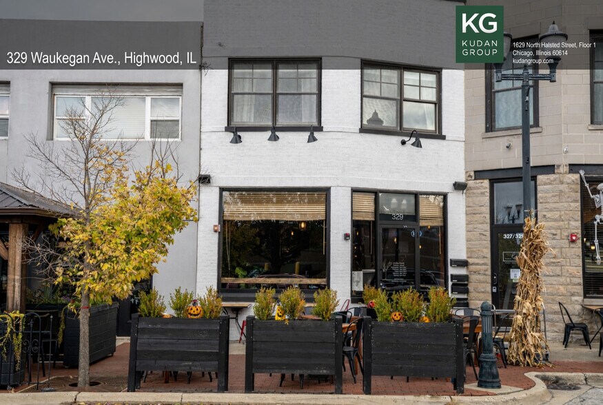 Primary Photo Of 327-329 Waukegan Ave, Highwood Storefront For Lease