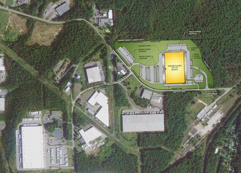 Primary Photo Of 1201 Crestwood Dr, Mountain Top Warehouse For Lease