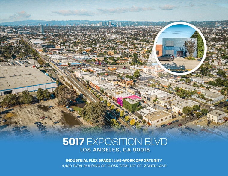 Primary Photo Of 5017 Exposition Blvd, Los Angeles Office Residential For Sale