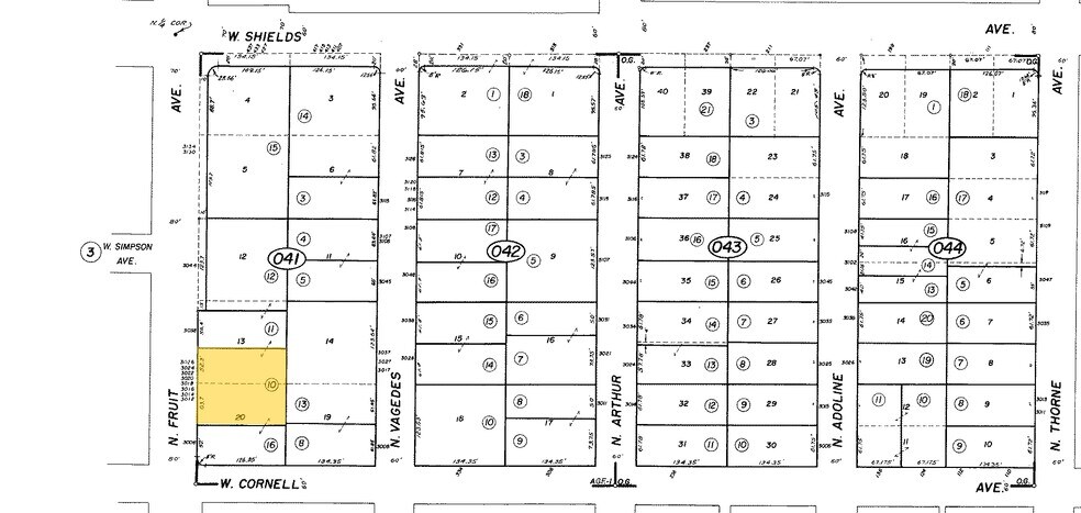 More Photos Of 3012-3028 N Fruit Ave, Fresno Apartments For Sale