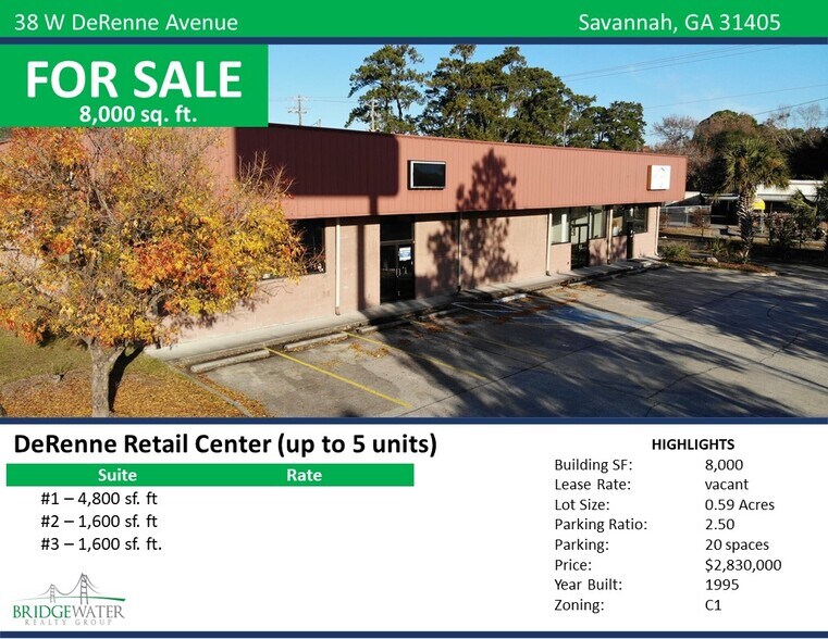 More Photos Of 38 W De Renne Ave, Savannah Unknown For Lease