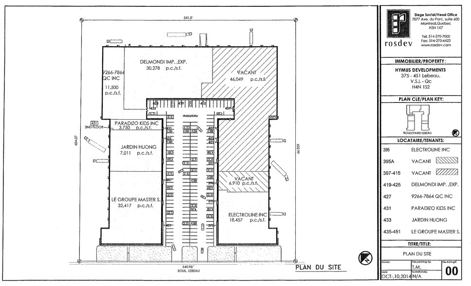 More Photos Of 373-451 Lebeau Boul, Saint-Laurent Industrial For Sale