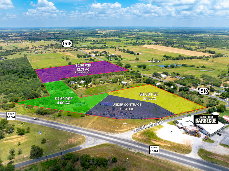 More Photos Of 2717 E FM 1518 S, Saint Hedwig Land For Sale