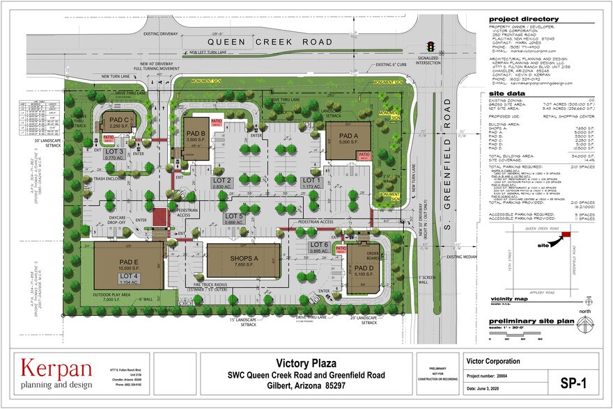 More Photos Of Greenfield Rd & Queen Creek Rd, Gilbert Land For Lease