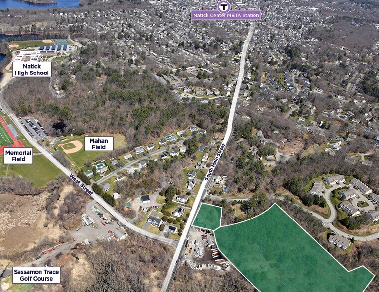 Primary Photo Of 216 S Main St, Natick Land For Sale