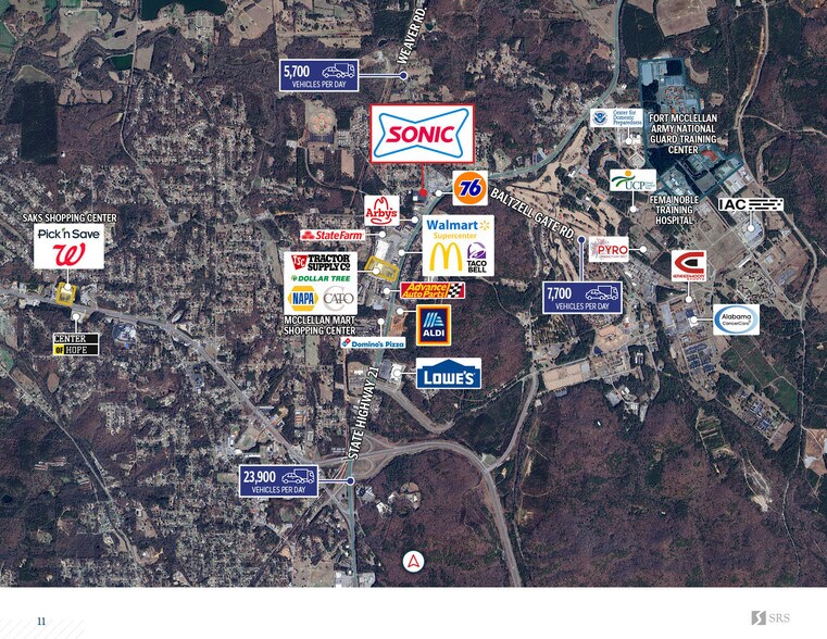 More Photos Of 302 E Glade Rd, Anniston Fast Food For Sale