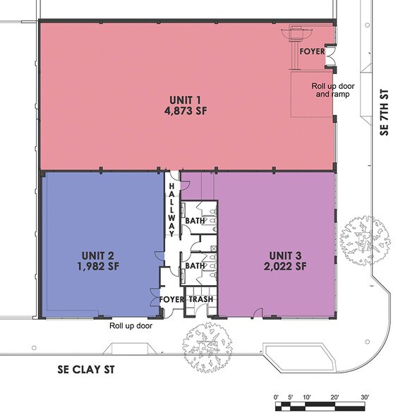 More Photos Of 633 SE Clay St, Portland Showroom For Lease