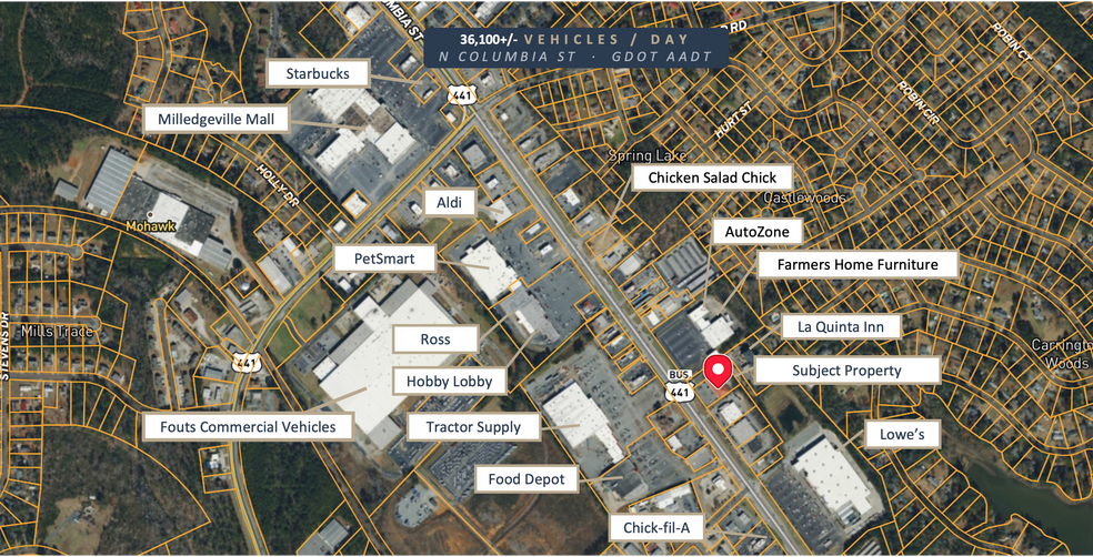 More Photos Of 1835 N Columbia St, Milledgeville Freestanding For Sale