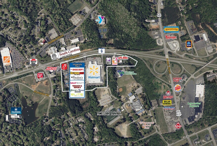 More Photos Of 905-933 W Hwy 9 Byp, Lancaster Storefront For Lease