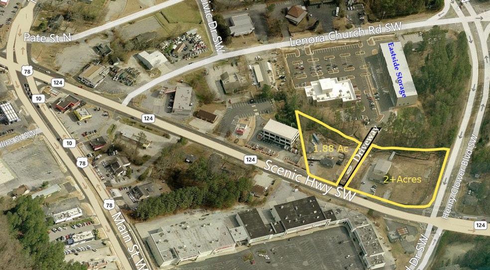 More Photos Of 2340 Scenic Hwy 124, Snellville Land For Sale
