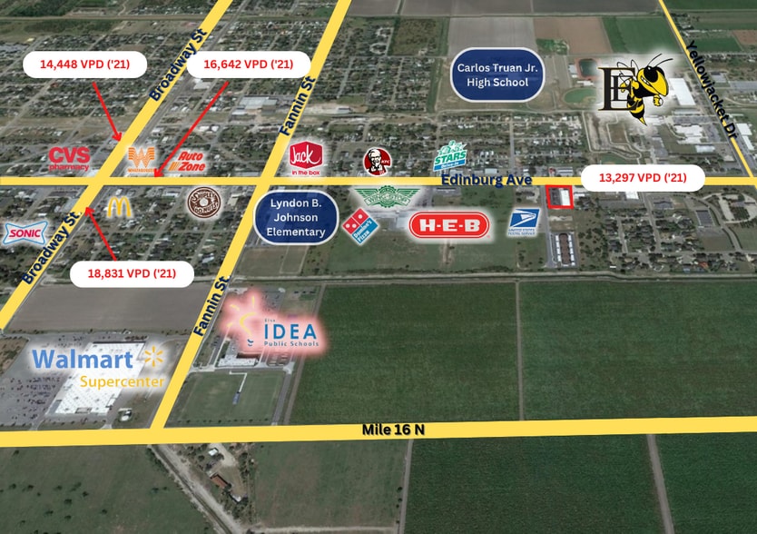 More Photos Of 720 E Edinburg Ave, Edcouch Storefront For Lease