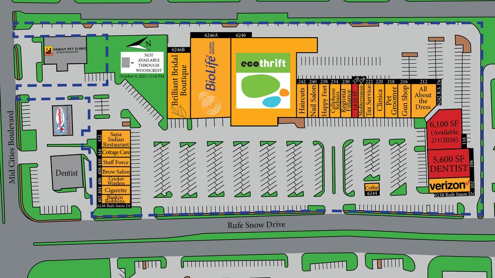 More Photos Of 6246 Rufe Snow Dr, Fort Worth Unknown For Lease