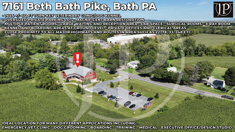 Primary Photo Of 7161 Beth Bath Pike, Bath Flex For Lease