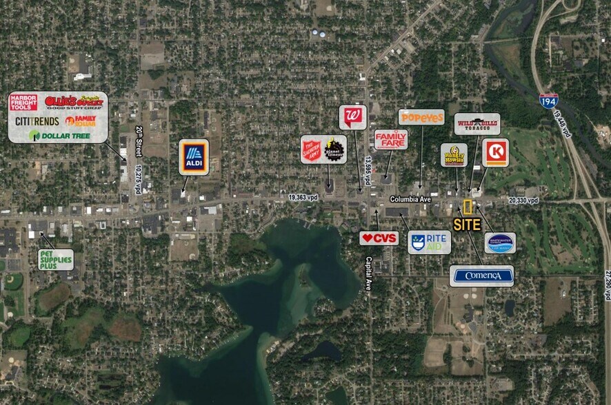 More Photos Of 204 E Columbia Ave, Battle Creek General Retail For Sale