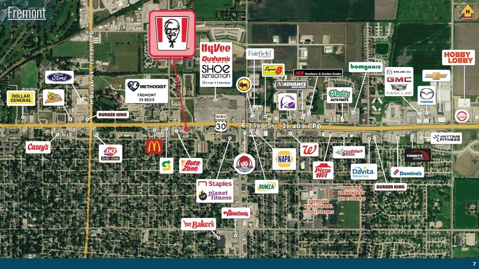 More Photos Of 707 E 23rd St, Fremont Fast Food For Sale