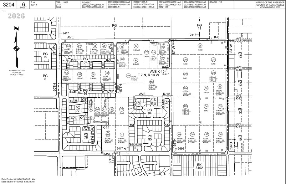 More Photos Of SE Corner of 60th St W & K-8 ave, Lancaster Land For Sale