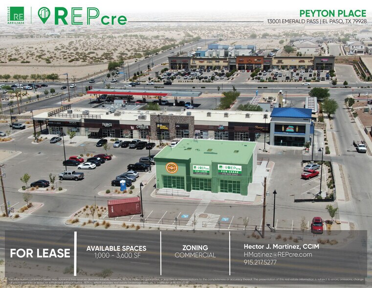 Primary Photo Of 13001 Emerald Pass Ave, Horizon City Storefront Retail Office For Lease
