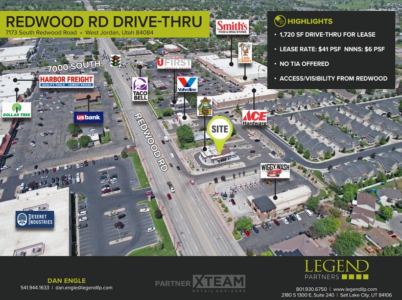 More Photos Of 7173 S Redwood Rd, West Jordan Freestanding For Lease