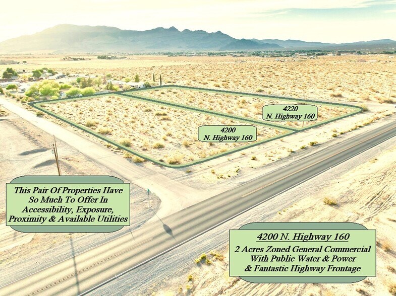 More Photos Of 4200 N. Highway 160, Pahrump Land For Sale