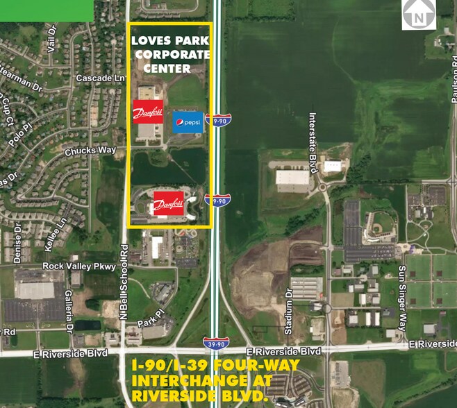 More Photos Of Riverside Blvd @ I-90, Loves Park Land For Lease