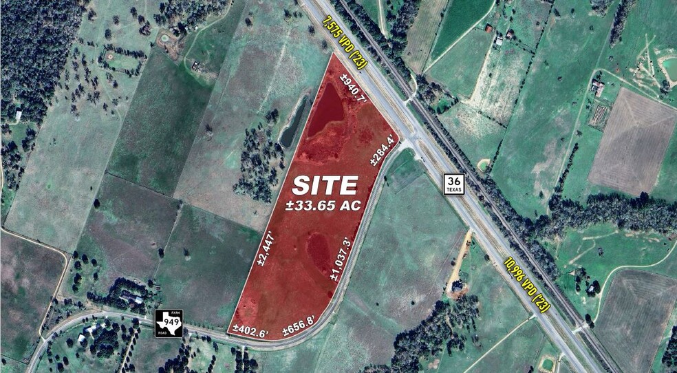 Primary Photo Of SH 36 & FM 949, Sealy Land For Sale