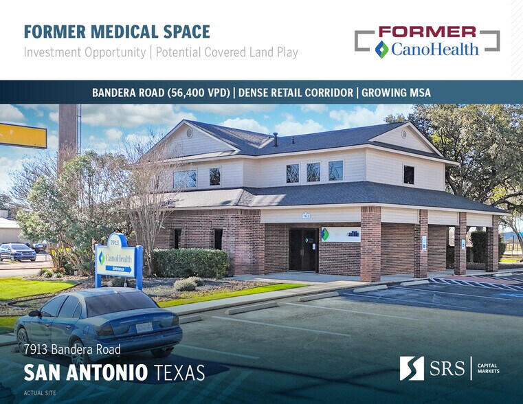 Primary Photo Of 7913 Bandera Rd, San Antonio Medical For Sale