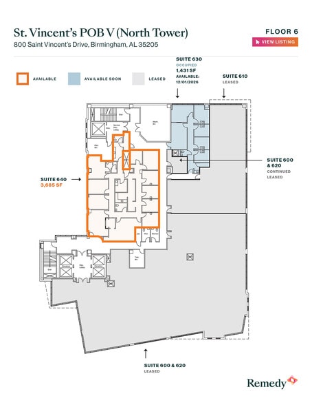 More Photos Of 800 Saint Vincents Dr, Birmingham Medical For Lease