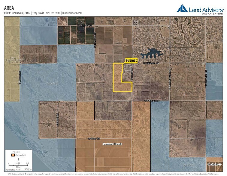More Photos Of SWC Milligan Road & Lamb Road, Arizona City Land For Sale