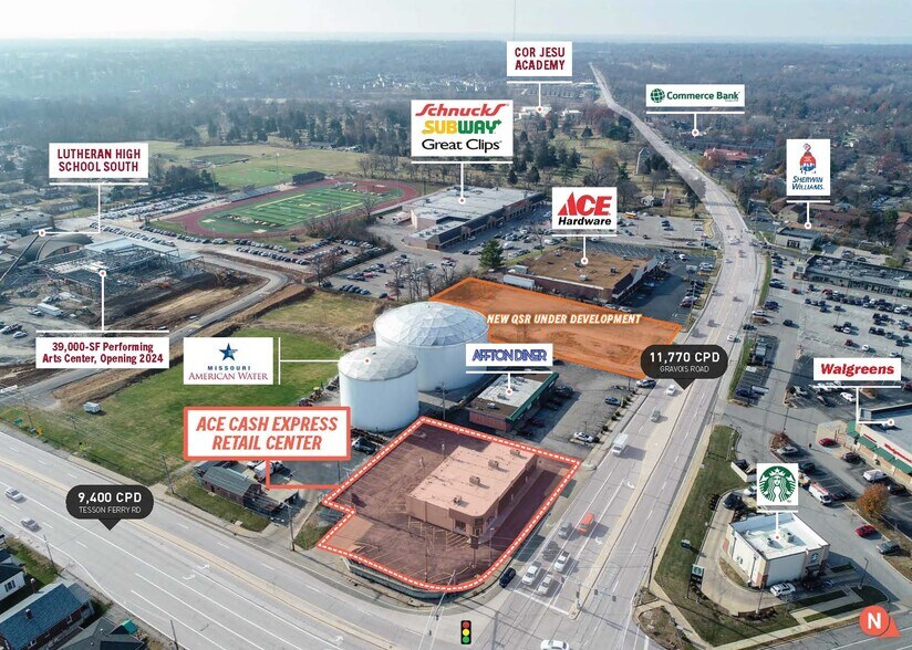 More Photos Of 10004 Gravois Rd, Saint Louis Storefront Retail Office For Sale