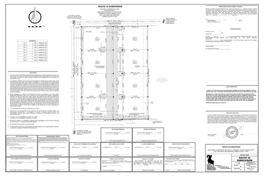 More Photos Of 1224 S Harwood Way, Francis Land For Sale