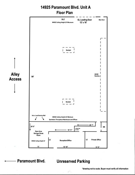 More Photos Of 14925 Paramount Blvd, Paramount Flex For Sale