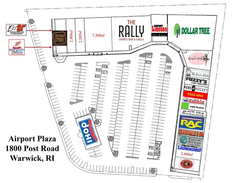 More Photos Of 1800 Post Rd, Warwick Unknown For Lease