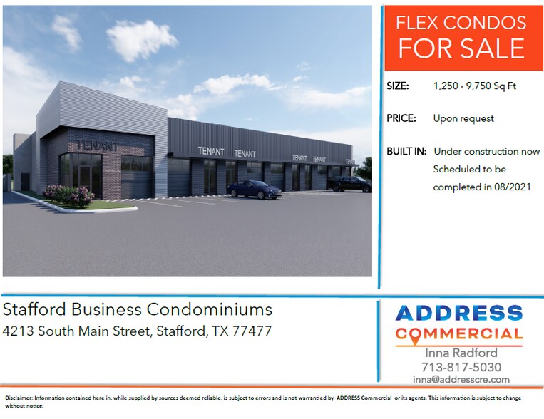 More Photos Of 4231 S Main St, Stafford Storefront Retail Office For Lease