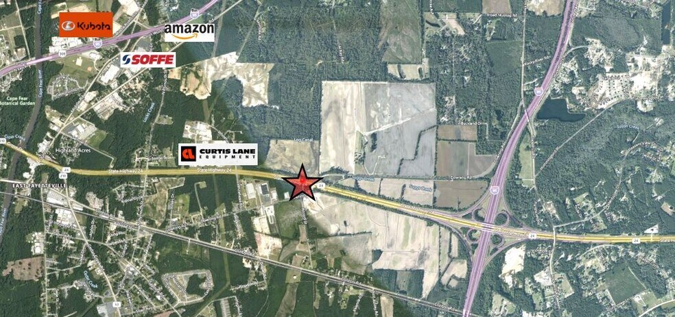 More Photos Of Hwy 24 & Downing Rd, Fayetteville Land For Sale