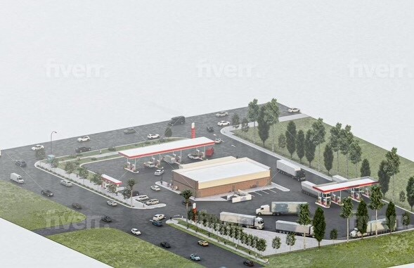 More Photos Of 7532 Hacks Cross Rd, Olive Branch Truck Stop For Sale