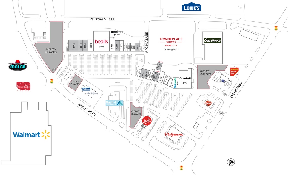 More Photos Of 2801 Virginia Ln, Corinth Unknown For Lease