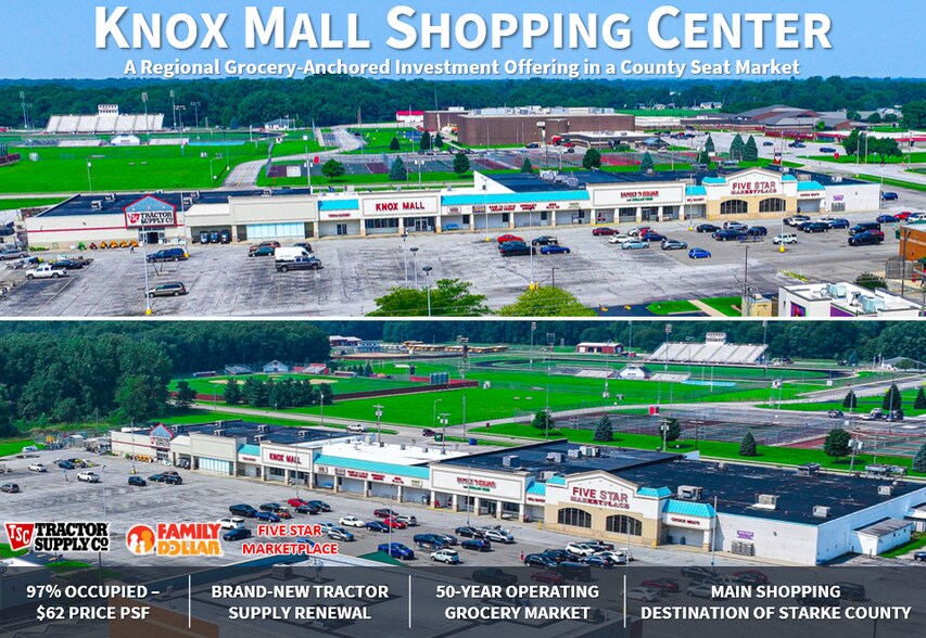 Primary Photo Of 1209-1319 S Heaton St, Knox General Retail For Sale