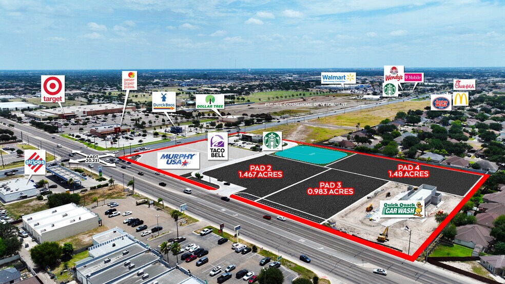 Primary Photo Of Nolana & Ware, McAllen Land For Sale