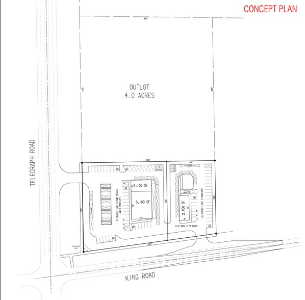 More Photos Of 20999 Telegraph Rd, Brownstown Land For Sale