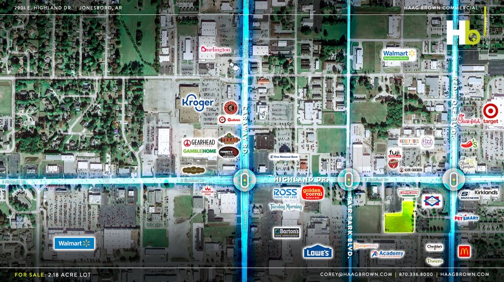 More Photos Of 2901 E Highland Dr, Jonesboro Land For Sale