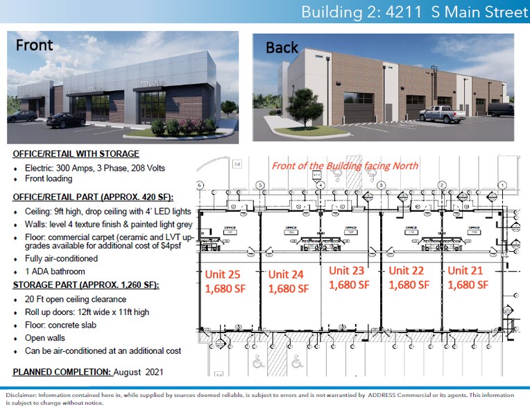 More Photos Of 4231 S Main St, Stafford Storefront Retail Office For Lease
