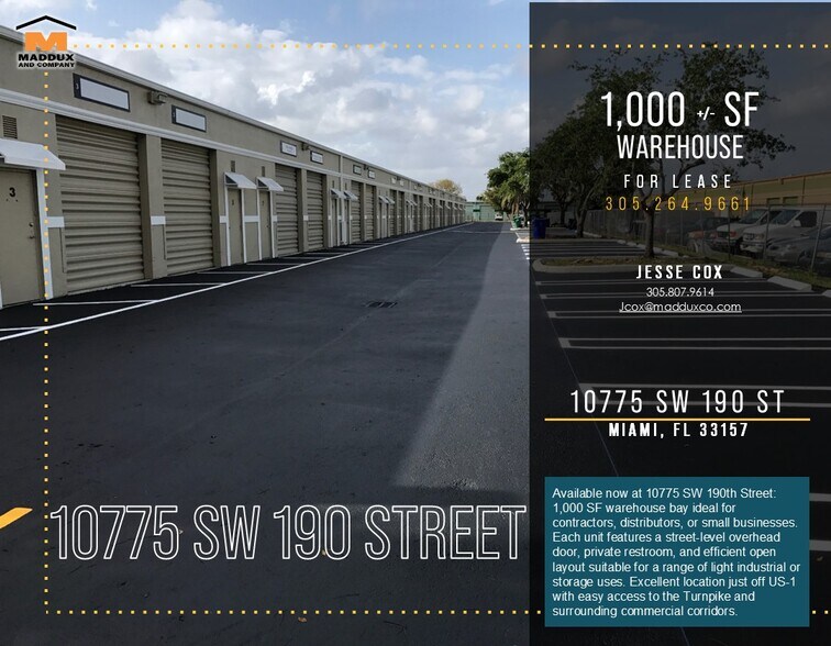 Primary Photo Of 10775 SW 190th St, Miami Warehouse For Lease