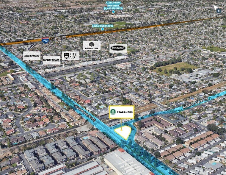 More Photos Of 710 S Azusa Ave, Azusa Fast Food For Sale