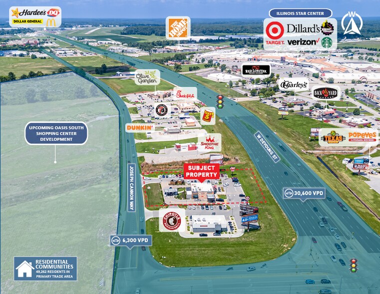 More Photos Of 2806 Joseph Cannon Way, Marion Fast Food For Sale